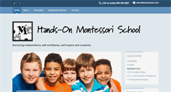 Desktop Screenshot of homontessori.com